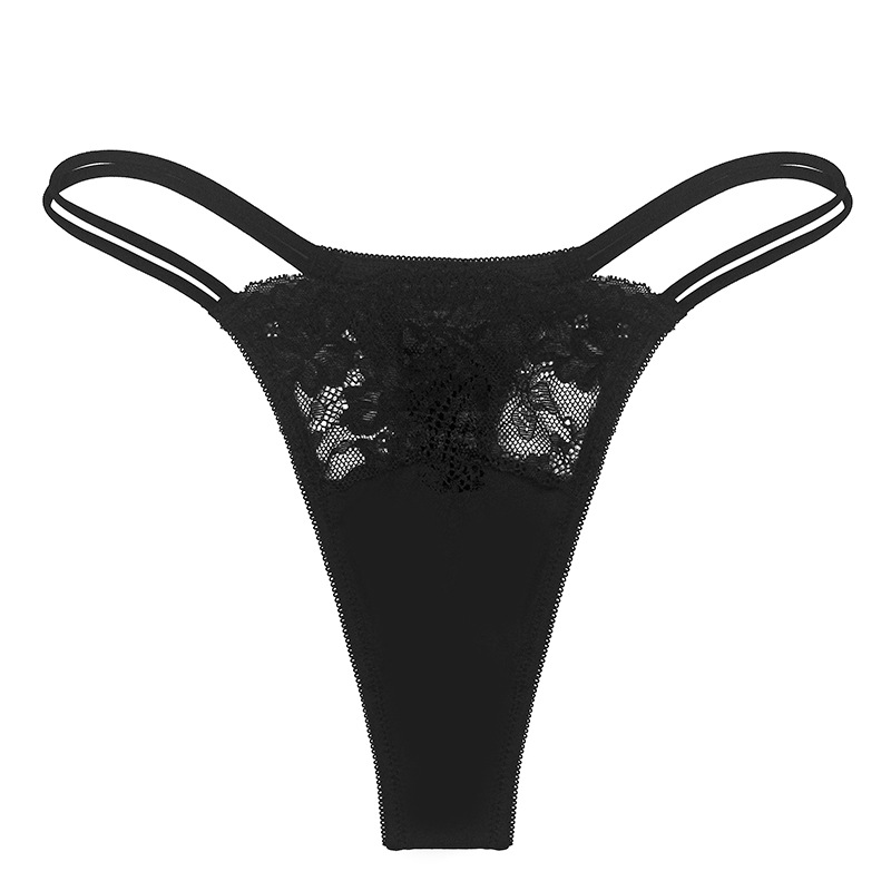 Double Strap Lace Thong Panty Castello Clothing Line