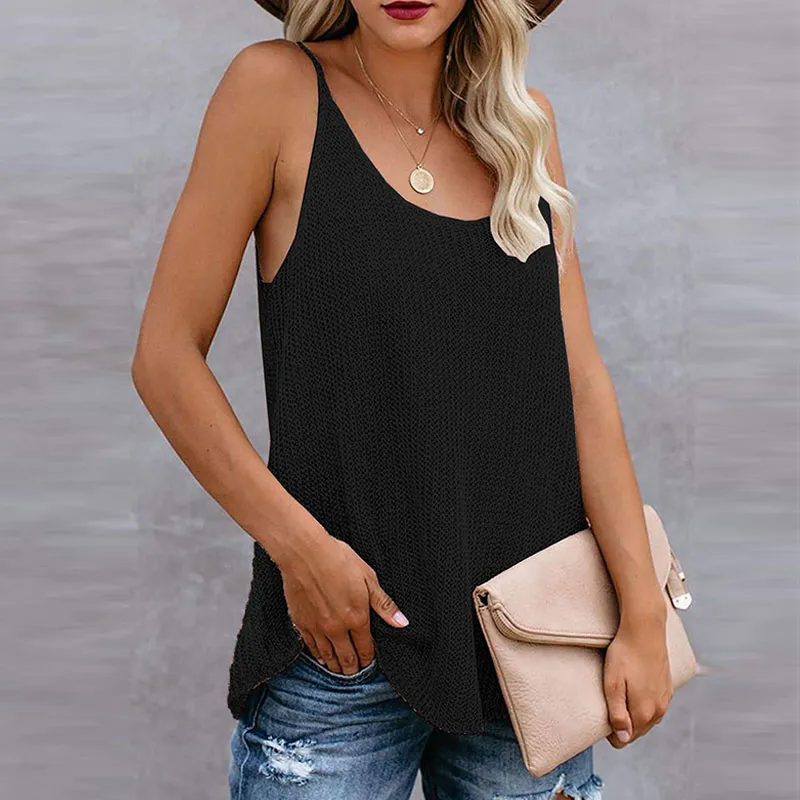 Breezy Days Knit Tank Top Castello Clothing Line