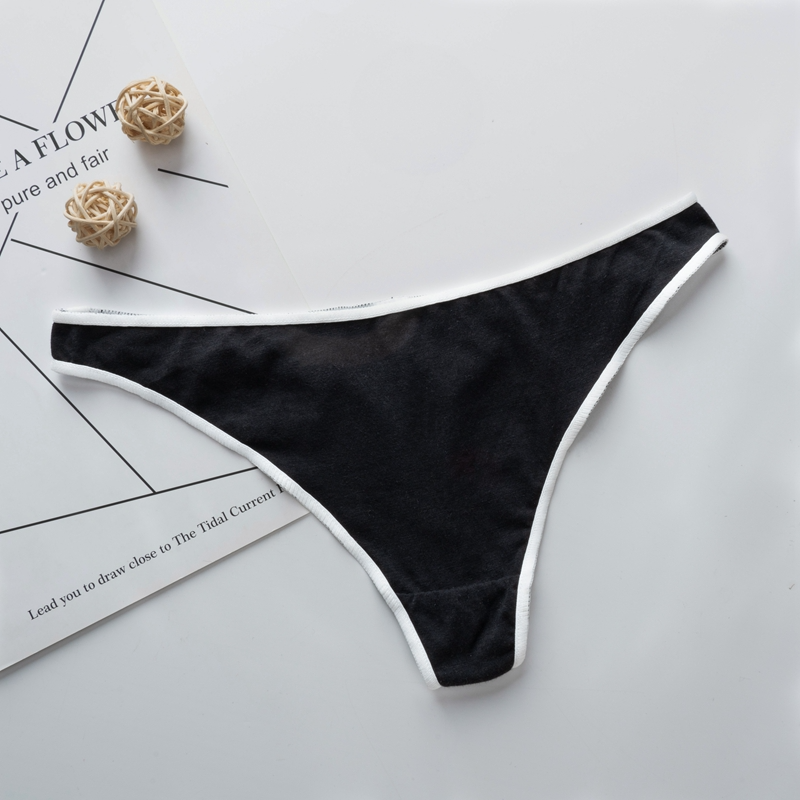 Color Block T Back Thong Panty Castello Clothing Line