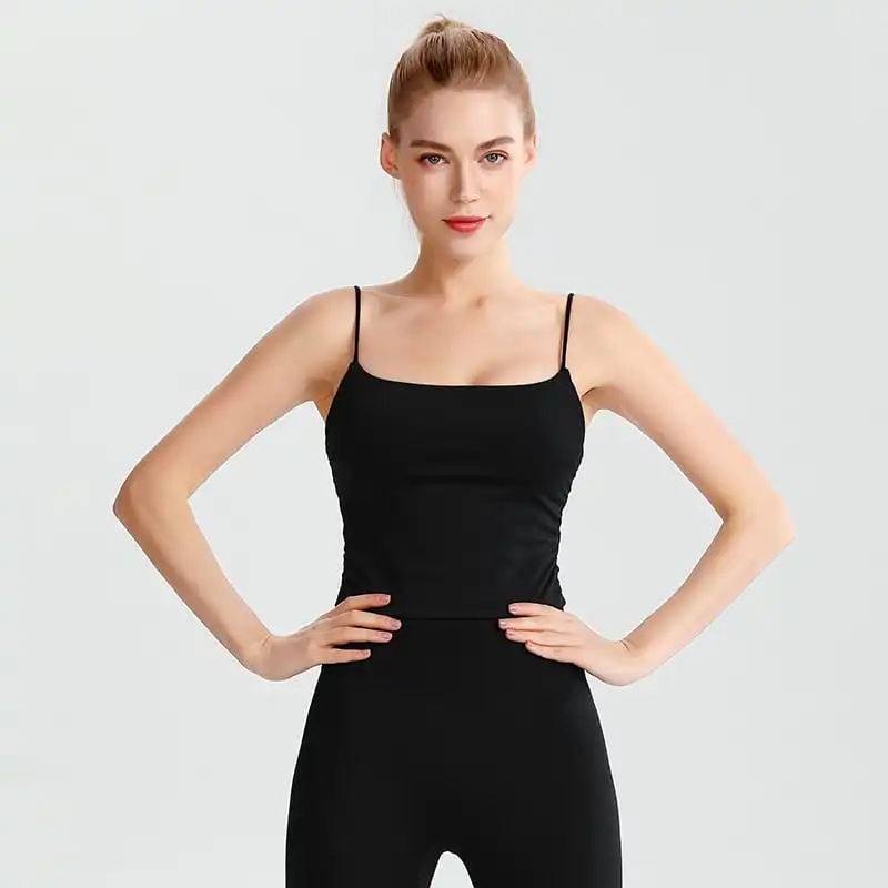 Backless Yoga Camisole Top Castello Clothing Line