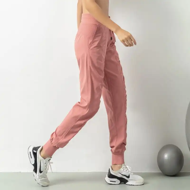 Flicker High-Rise Drawstring Ruched Jogger Pants Castello Clothing Line
