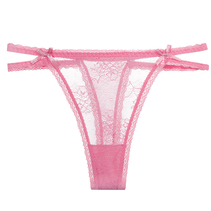 See through lace panty - High-Cut Double-Strap Castello Clothing Line