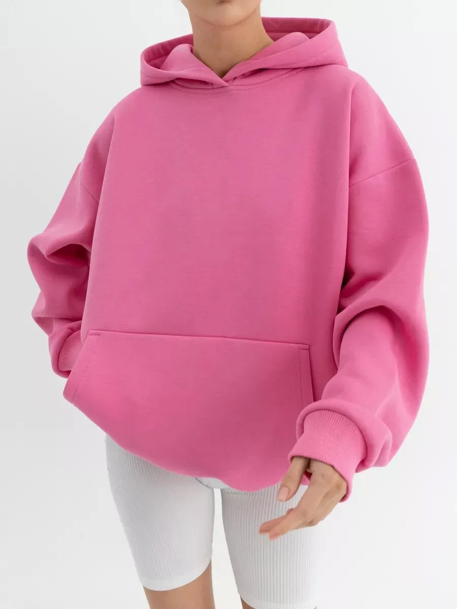 Hug Me Oversized Kangaroo Pocket Hoodie Castello Clothing Line