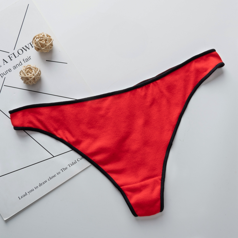 Color Block T Back Thong Panty Castello Clothing Line
