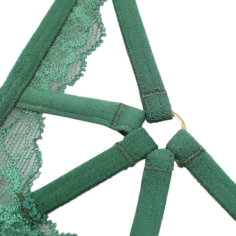 Lace Cut Out String Thong Castello Clothing Line