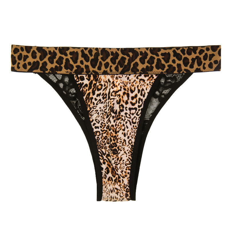 Leopard Print Brazilian Panty Castello Clothing Line