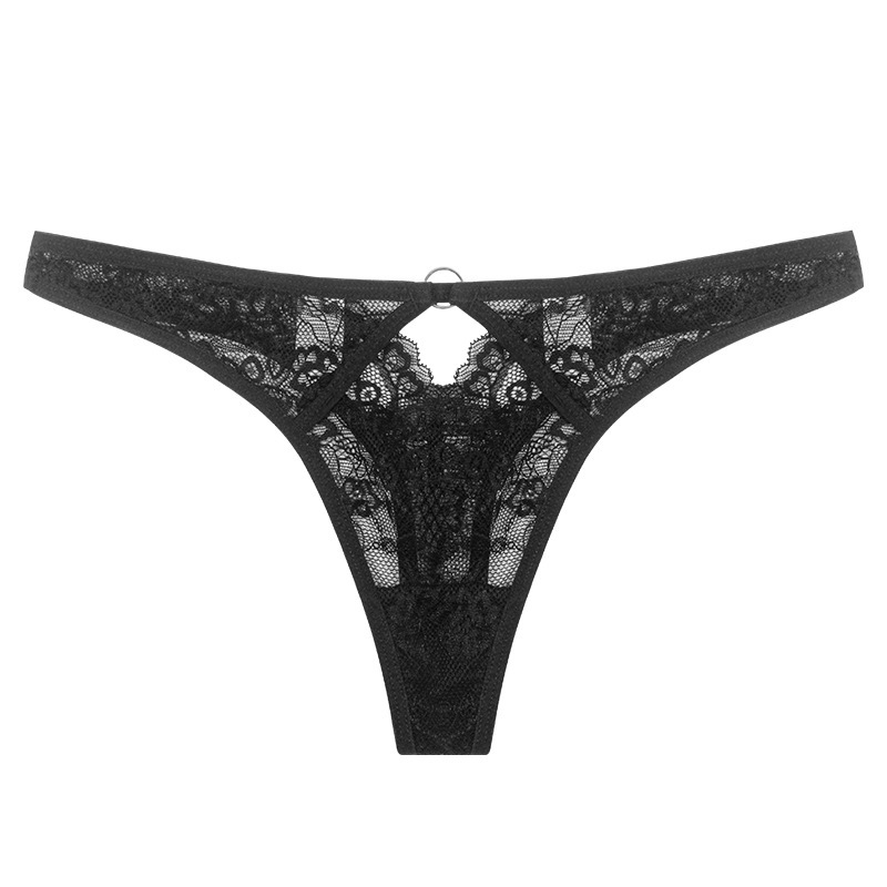 Lace Cut Out Thong Panty Castello Clothing Line