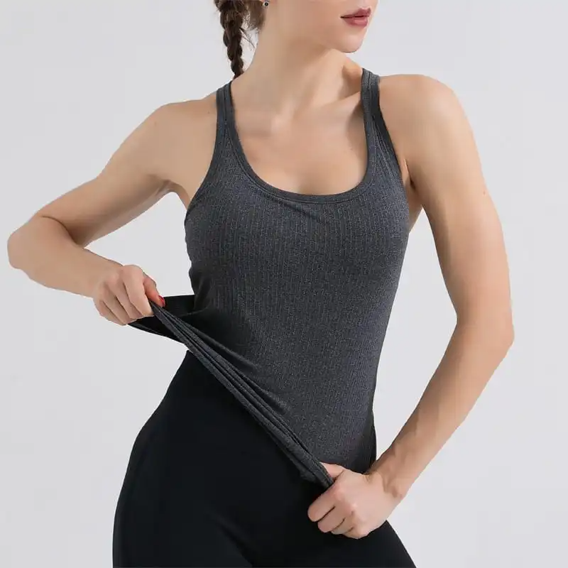 Ribbed Tank Top Castello Clothing Line