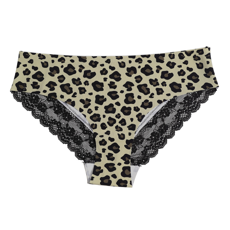 Leopard Print Seamless Cheeky Panty Castello Clothing Line