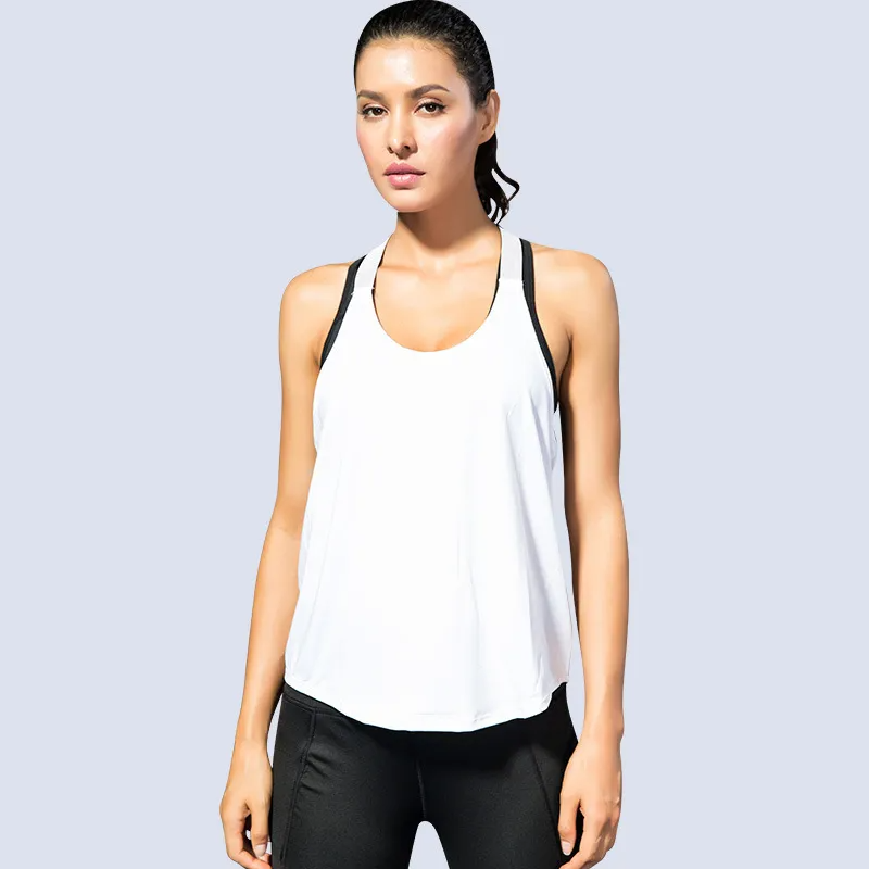 Xyla Sleeveless Racerback Graphic Tank Top workout tops and t-shirts Castello Clothing Line