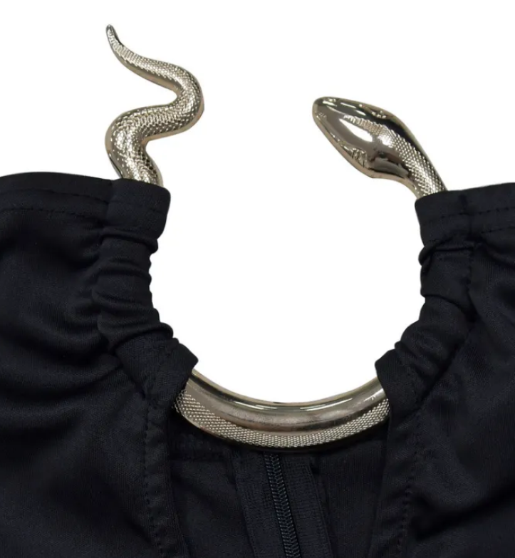 Zuri Strapless Cutout Wide-Leg Jumpsuit women jumpsuits Castello Clothing Line