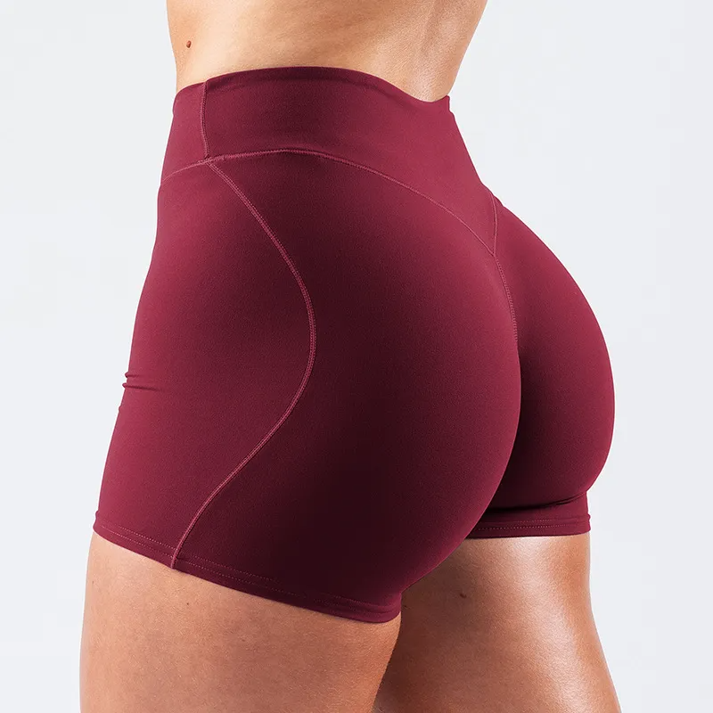 Shattered High-Rise Seamless Contour Biker Shorts workout shorts Castello Clothing Line