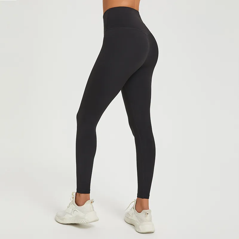 PlayHard High-Waist Cutout Crossover Active Leggings leggings Castello Clothing Line