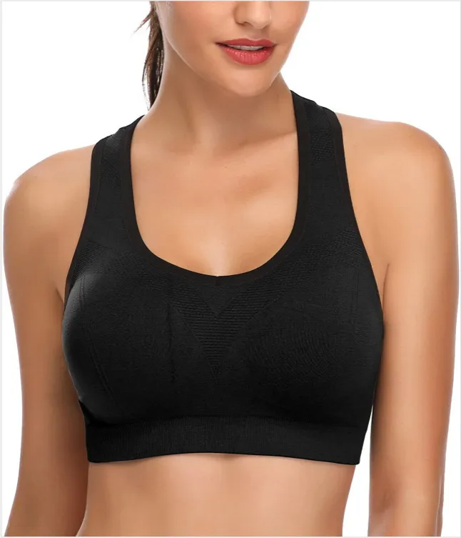 Jazz Scoop Neck Strappy Crisscross Back Sports Bra sports top & bras Castello Clothing Line