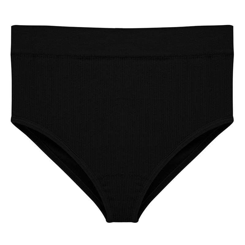 High Waist Ribbed Brief Panty  Castello Clothing Line   