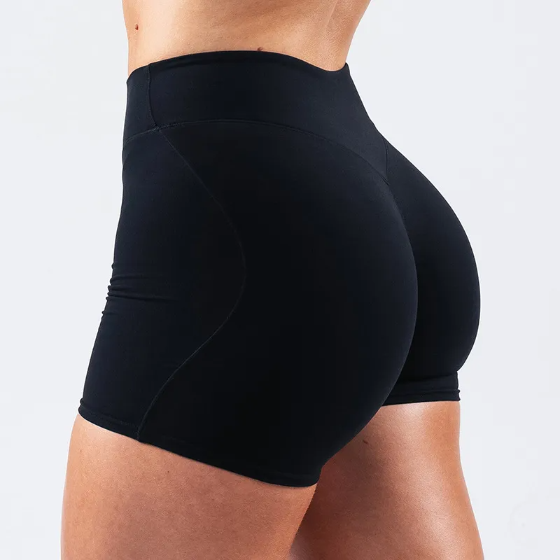 Shattered High-Rise Seamless Contour Biker Shorts workout shorts Castello Clothing Line
