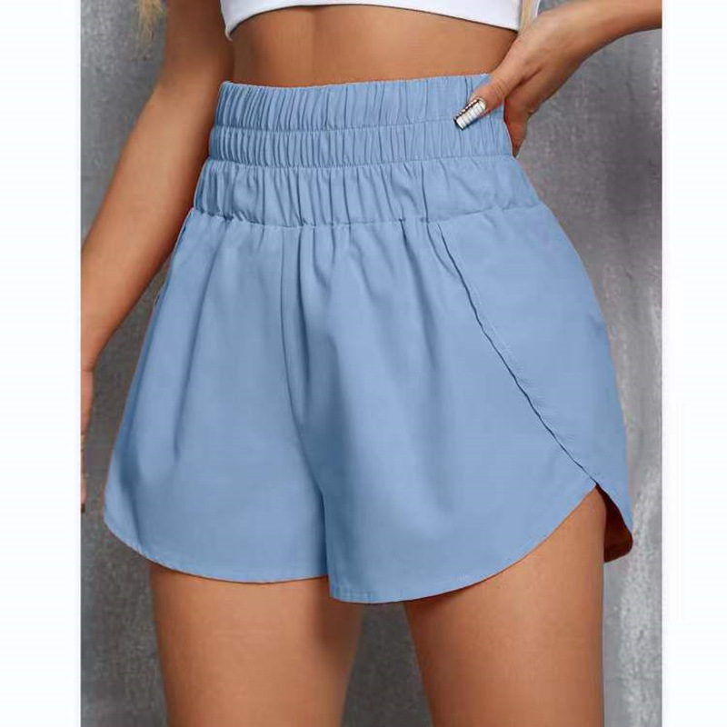 Sprout Double Layer Split Hem Running Shorts Castello Clothing Line