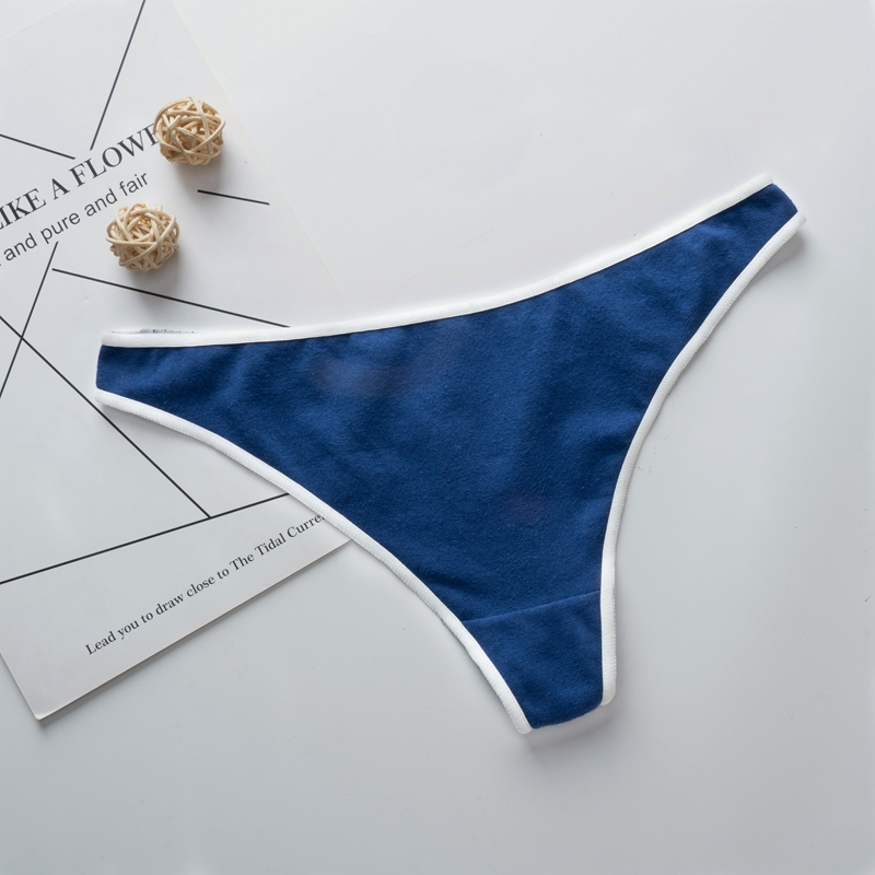 Color Block T Back Thong Panty  Castello Clothing Line   