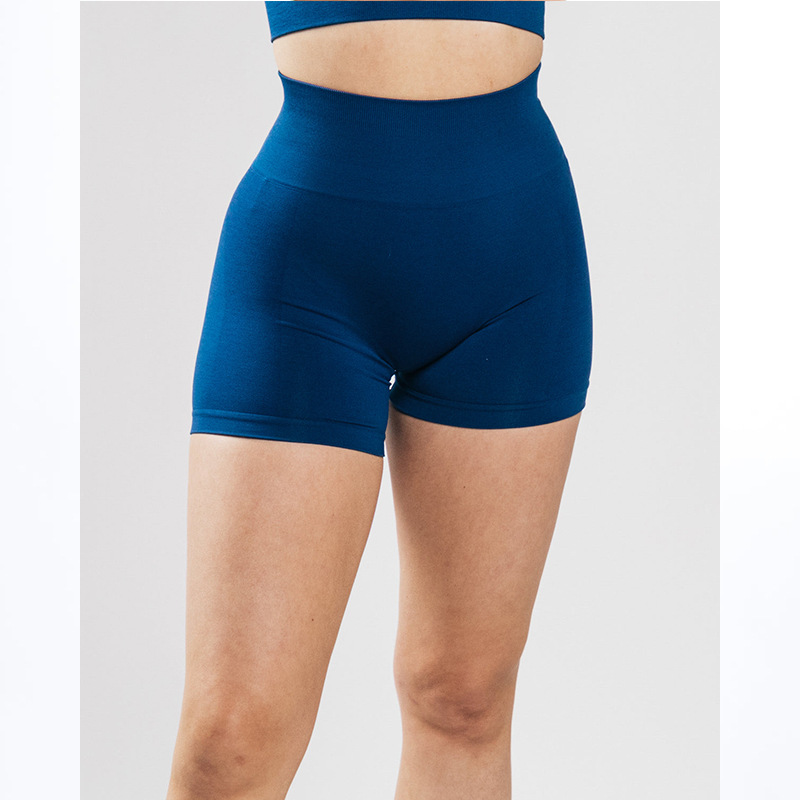 Dash High-Waist Seamless Compression Biker Shorts Castello Clothing Line