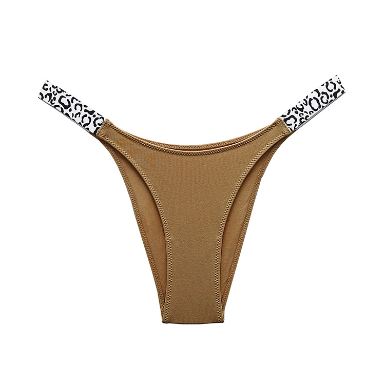 High Cut Bikini Panties With Printed Straps  Castello Clothing Line   