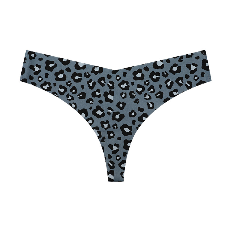 Wild Instinct Leopard Print Thong  Castello Clothing Line   