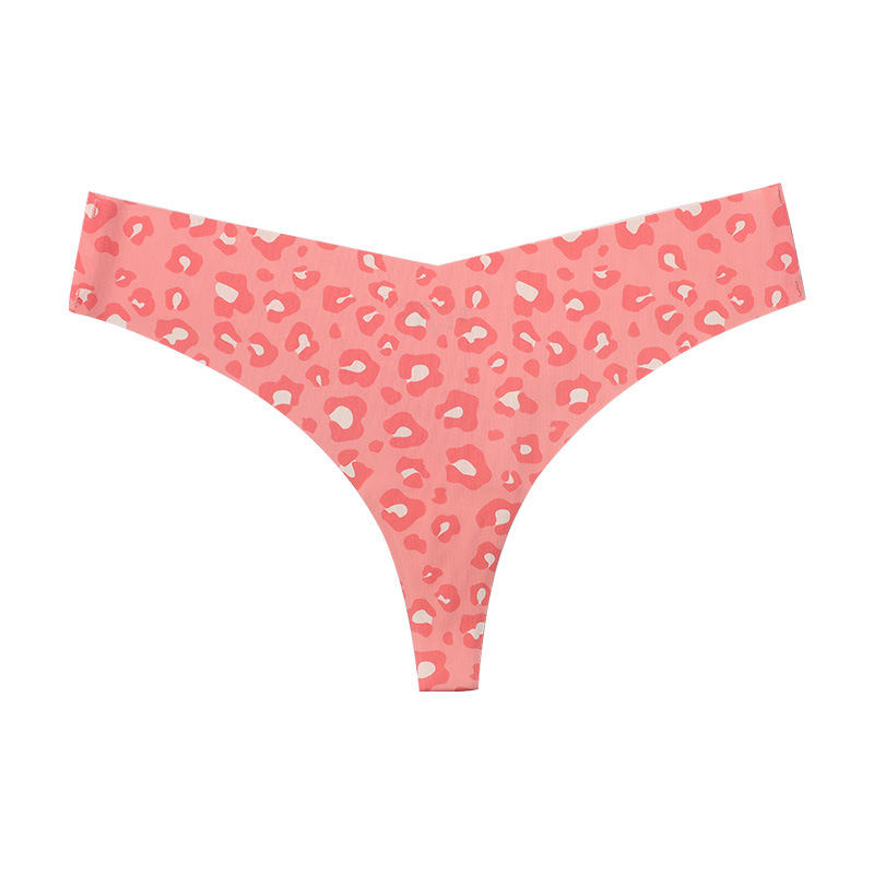 Wild Instinct Leopard Print Thong  Castello Clothing Line   