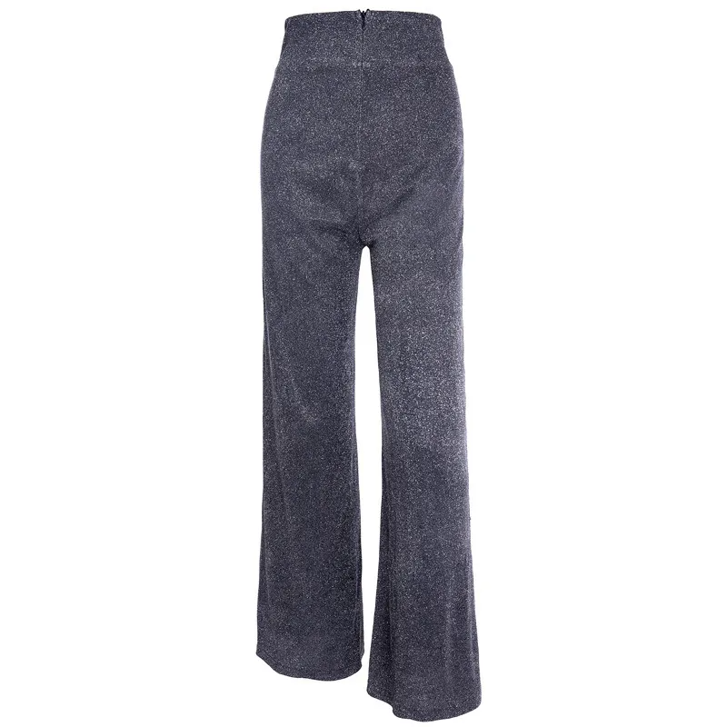 Mystique High-Rise Wide Leg Sparkle Pants women pants Castello Clothing Line