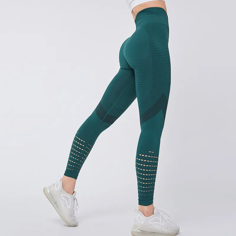Temptress High-Waist Seamless Textured Cutout Leggings leggings Castello Clothing Line