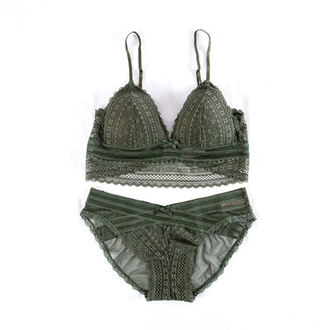 Breathable Wireless Bra & Panty Set  Castello Clothing Line   