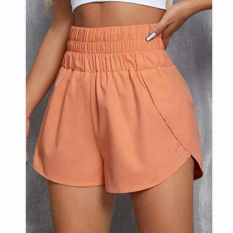 Sprout Double Layer Split Hem Running Shorts Castello Clothing Line
