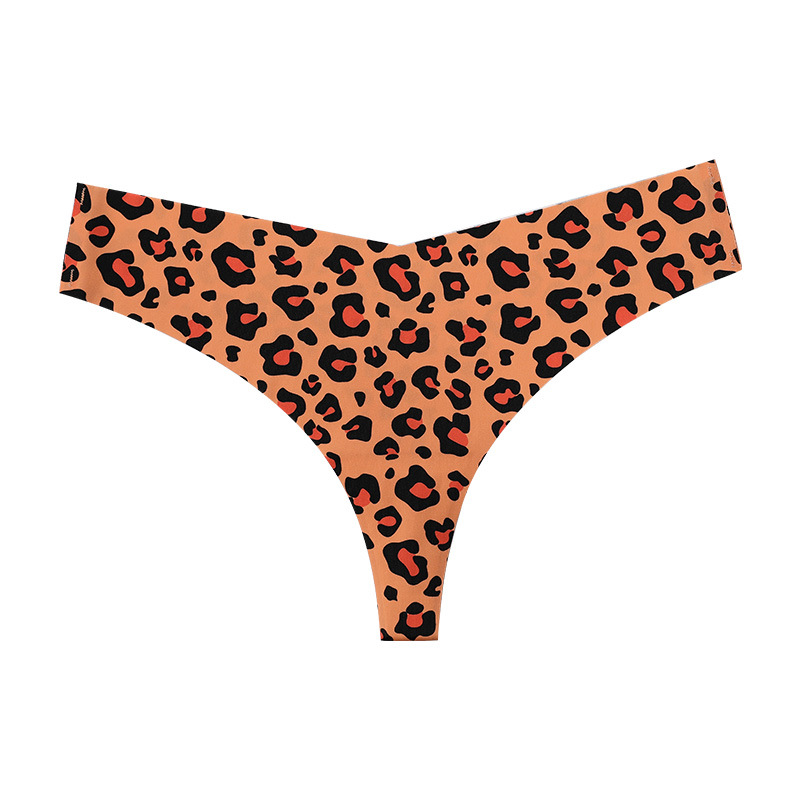 Wild Instinct Leopard Print Thong  Castello Clothing Line   