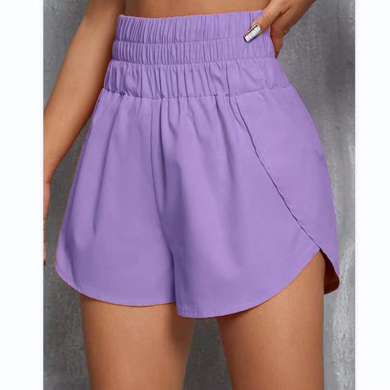 Sprout Double Layer Split Hem Running Shorts Castello Clothing Line