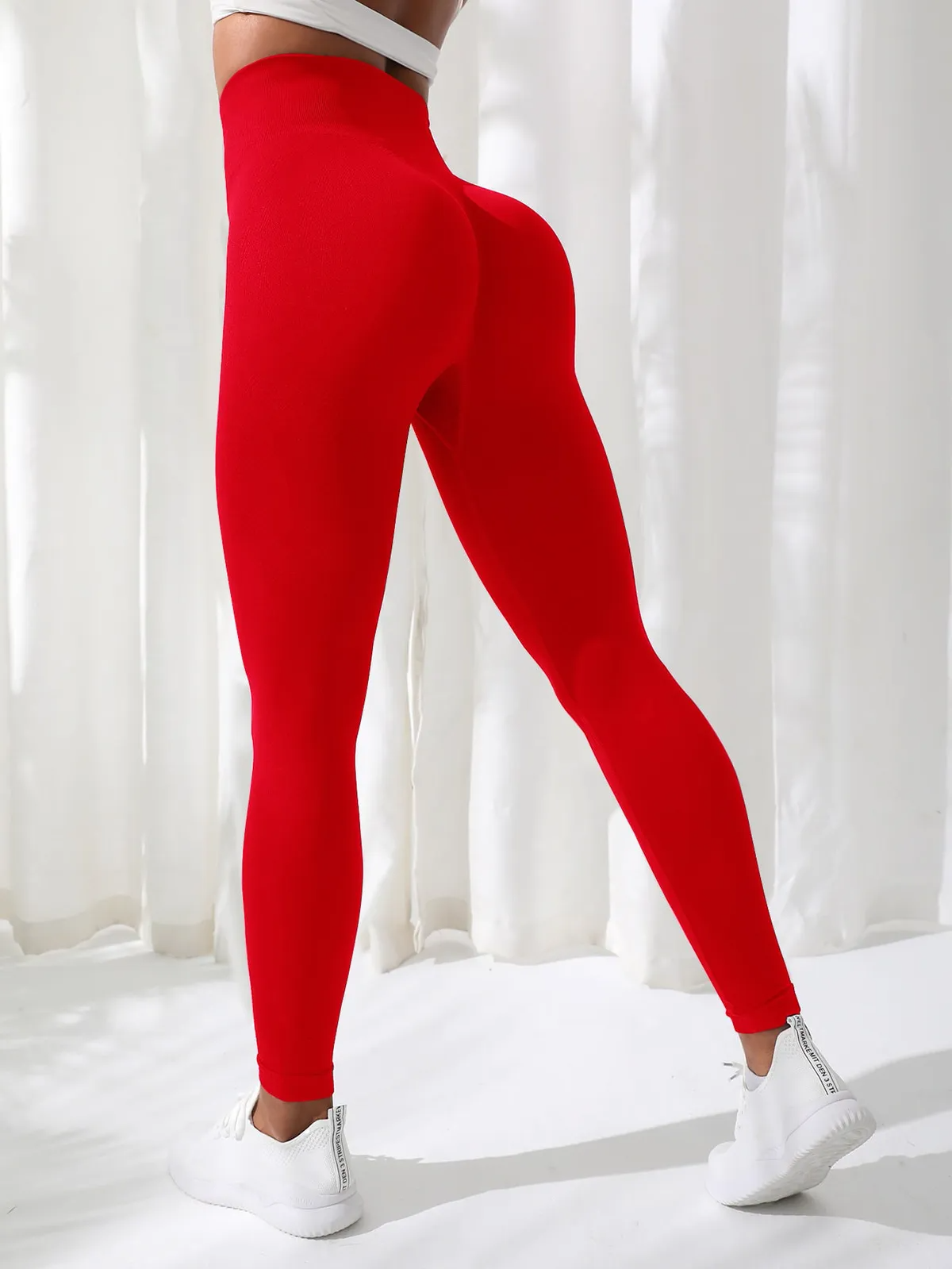 Runway High-Waist Seamless Contour Leggings Castello Clothing Line