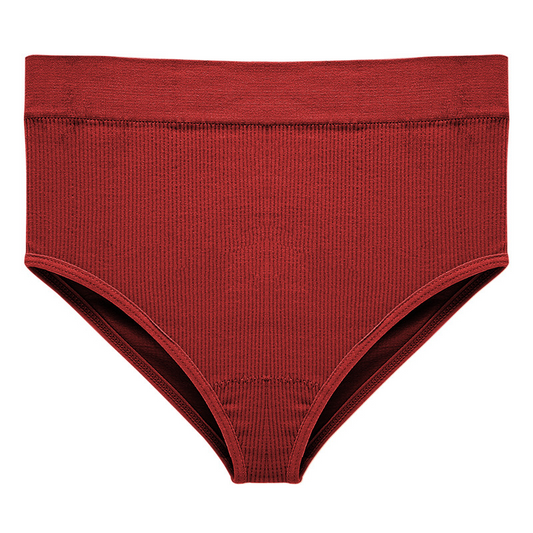 High Waist Ribbed Brief Panty  Castello Clothing Line   