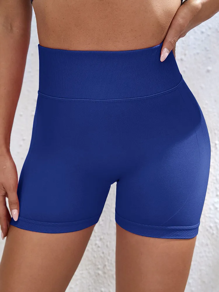 Tease High-Rise Seamless Contour Biker Shorts Castello Clothing Line