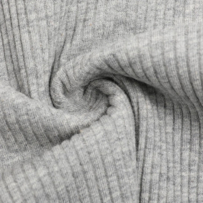 Crossroad Wrap Front Ribbed Knit Long Sleeve Sweater Castello Clothing Line