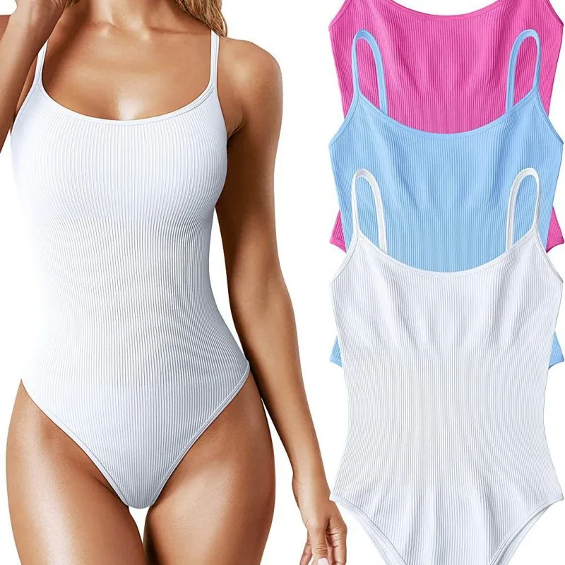 Sweet Escape Ribbed Sleeveless Bodysuit  Castello Clothing Line   