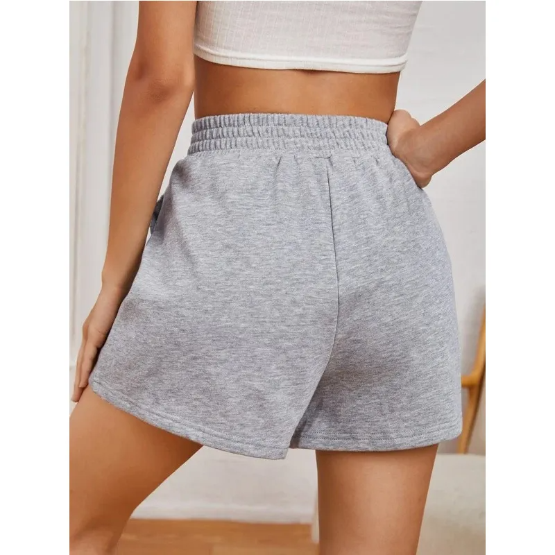 CloudLuxe High Waist Relaxed Fit Lounge Shorts  Castello Clothing Line   