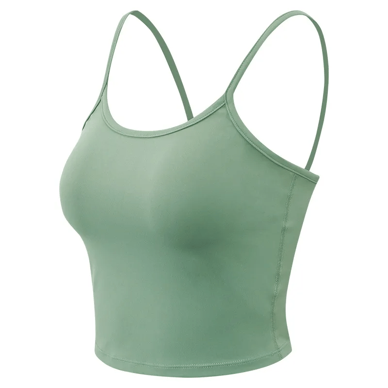 Flirty Flex Strappy Crop Top  Castello Clothing Line   