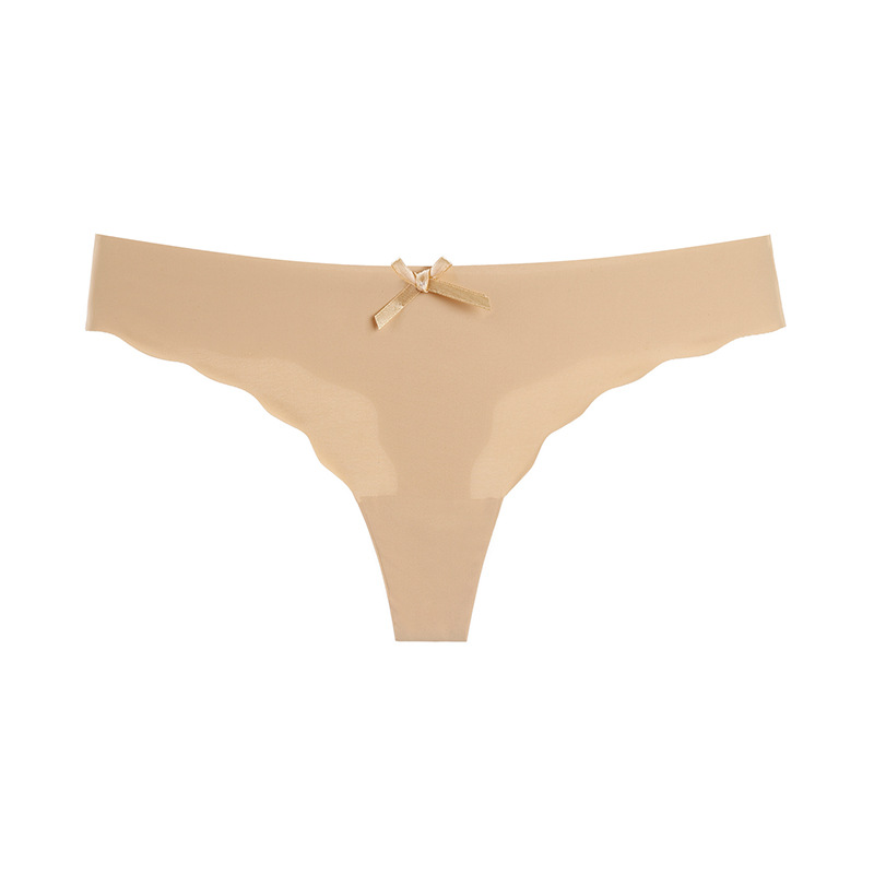 Scallop No Show Thong Panty  Castello Clothing Line   