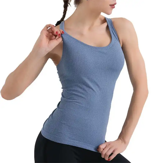 Ribbed Tank Top  Castello Clothing Line   