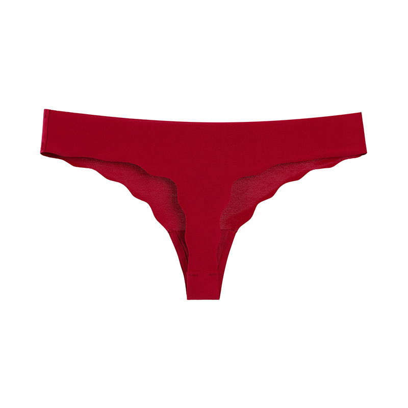Scallop No Show Thong Panty  Castello Clothing Line   