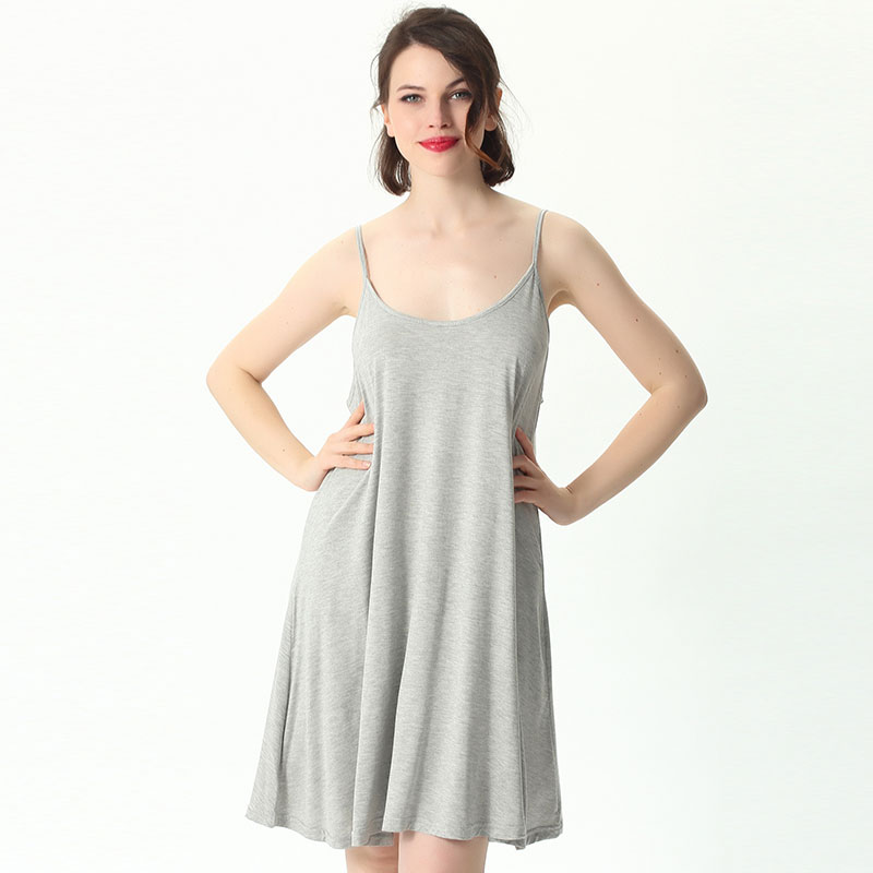 Dreamy Drift Relaxed Fit Sleeveless Loungewear Dress  Castello Clothing Line   