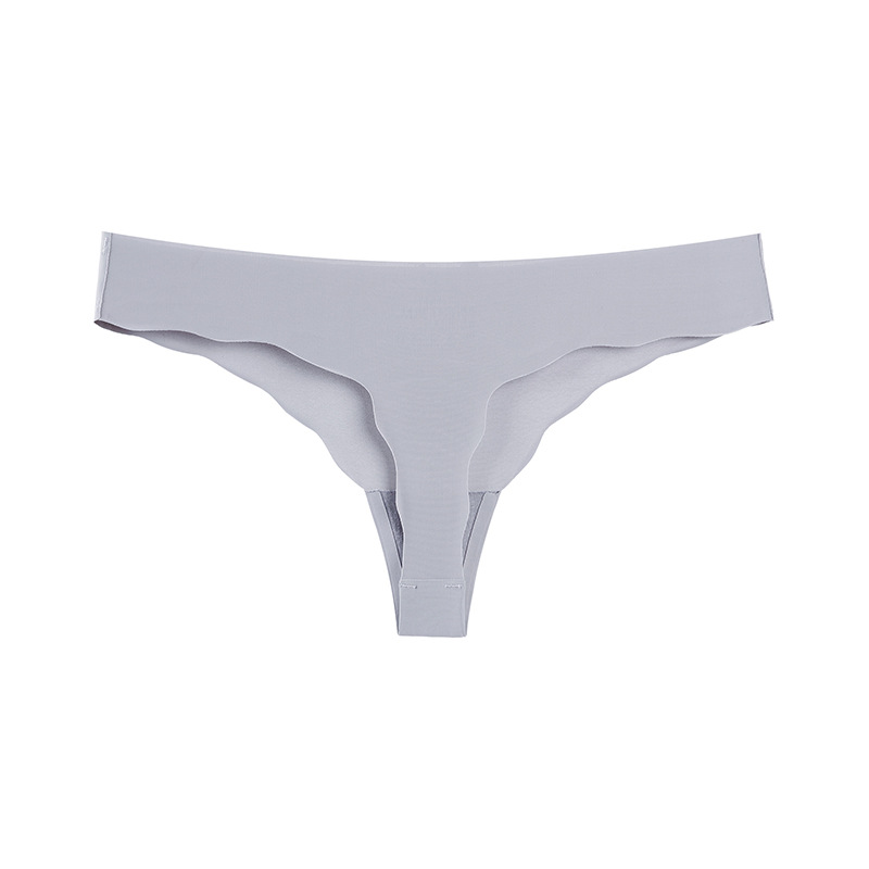 Scallop No Show Thong Panty  Castello Clothing Line   