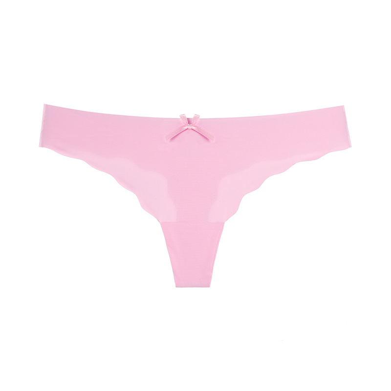 Scallop No Show Thong Panty  Castello Clothing Line   