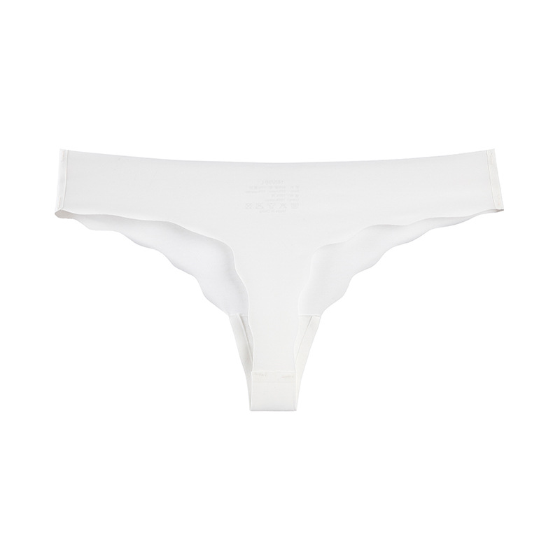 Scallop No Show Thong Panty  Castello Clothing Line   