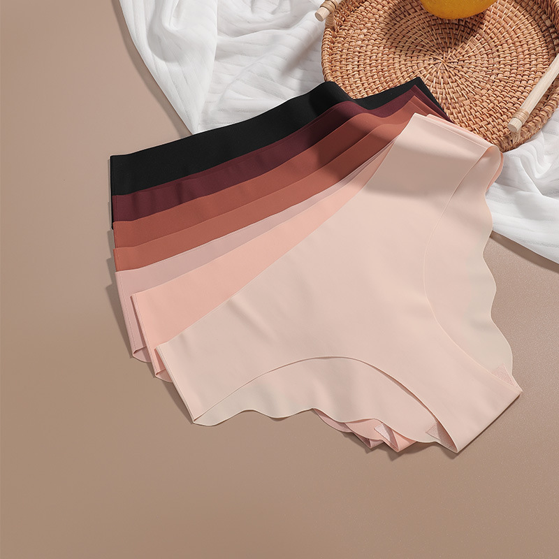 Scallop No Show Cheeky Breathable Panty  Castello Clothing Line   