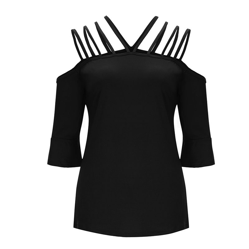 Strapped Off Shoulder  Blouse  Castello Clothing Line   