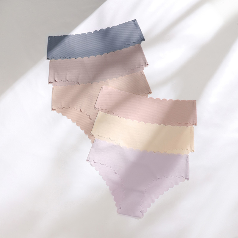 Ribbed No Show Panty  Castello Clothing Line   