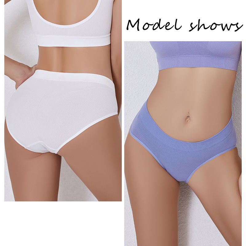 Ribbed Mid-Rise Panty  Castello Clothing Line   